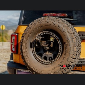 Ford Bronco Raptor Light Upgrade - Spare Tire Carrier Pod Mount - M14x1.5 Lug Nuts