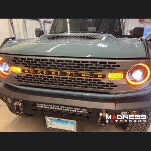 Ford Bronco Head Lights - Oculus Bi-LED Projector - Oracle - Switchback