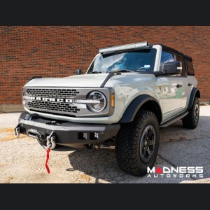 Ford Bronco Light Upgrade - Windshield Light Bar Mount Kit - Stealth - Road Armor
