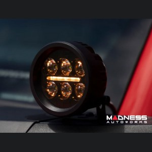 3.5-Inch Round LED Lights - Black Series - Rough Country