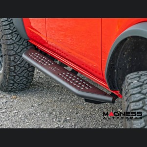 Ford Bronco Running Boards - OV2 Side Steps - Rough Country - 4 Door