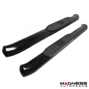 Ford Bronco Nerf Step Bars - 2 Door - Pro Traxx 4 Oval - Textured Black - Westin