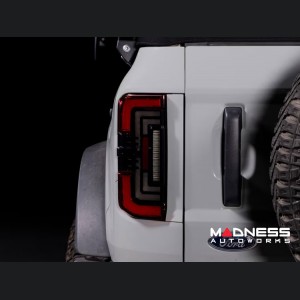 Ford Bronco Tail Lights - Low Profile - Morimoto - XB LED - Red