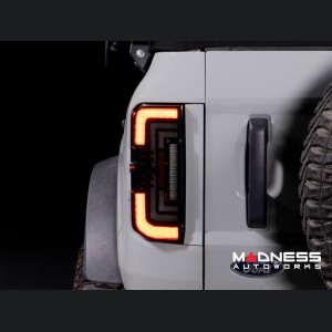 Ford Bronco Tail Lights - Low Profile - Morimoto - XB LED - Red