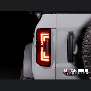 Ford Bronco Tail Lights - Low Profile - Morimoto - XB LED - Red