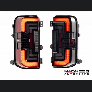 Ford Bronco Tail Lights - Low Profile - Morimoto - XB LED - Smoked