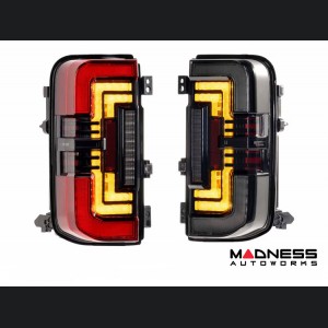 Ford Bronco Tail Lights - Low Profile - Morimoto - XB LED - Red