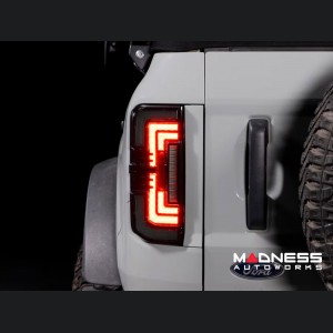 Ford Bronco Tail Lights - Low Profile - Morimoto - XB LED - Smoked