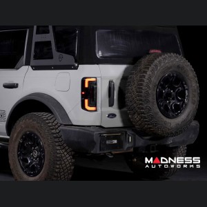 Ford Bronco Tail Lights - Low Profile - Morimoto - XB LED - Smoked