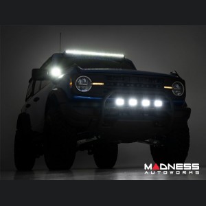 Ford Bronco Windshield Light Bar Kit - Rough Country - 40" Single Row LED