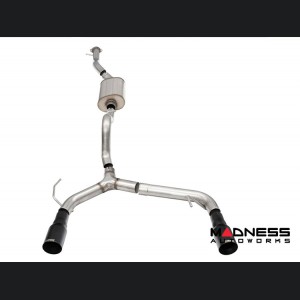Ford Bronco Performance Exhaust System - 2.3L - Cat Back - Dual Exit - Corsa Performance - 4" - Black Tips - 2 Door