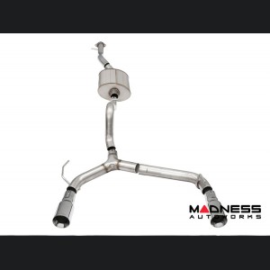 Ford Bronco Performance Exhaust System - 2.7L - Cat Back - Dual Exit - Corsa Performance - 4" - Polished Tips - 2 Door