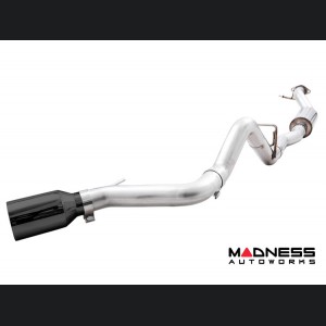 Ford Bronco Performance Exhaust System - Cat Back - Single Rear Exit - Black Tip w/ Bash Guard