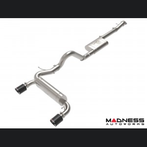 Ford Bronco Performance Exhaust System - Cat Back - Dual Exit - AFE - 3" - Carbon Fiber Tips