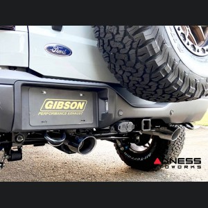 Ford Bronco Performance Exhaust System - Cat Back - Dual Exit - Gibson - 2.5" - Polished Tips