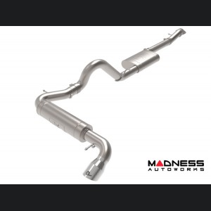 Ford Bronco Performance Exhaust System - Axle Back - Single Exit - Apollo GT - AFE - 3" - Polished Tip