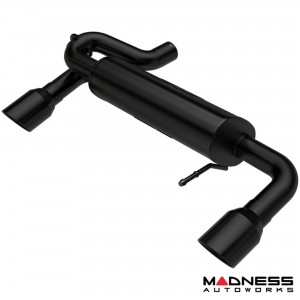 Ford Bronco Performance Exhaust System - Axle Back - Magnaflow - Street Series - Dual Exit -2.5" - Black 