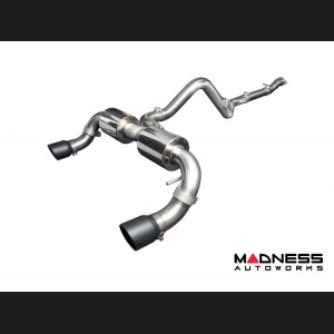 Ford Bronco Performance Exhaust System - Cat Back - Dual Exit - Injen - 3" - Black Tips