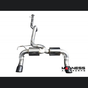 Ford Bronco Performance Exhaust System - Cat Back - Dual Exit - Injen - 3" - Black Tips