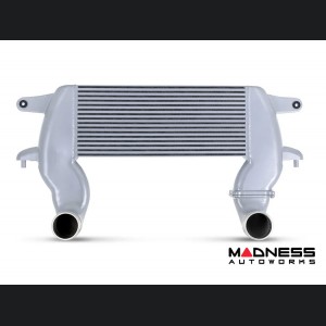 Ford Bronco Performance Intercooler Kit - 2.3L EcoBoost - Mishimoto - High-Mount - Polished Pipes Silver Core