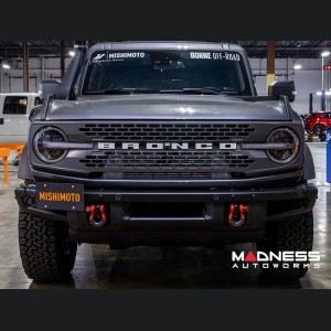 Ford Bronco Front License Plate Relocation Kit - Modular Bumper