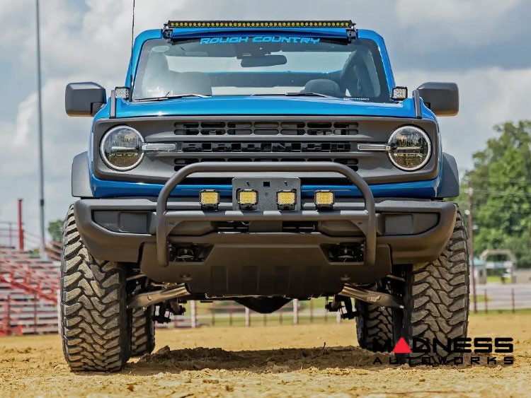 Ford Bronco Lift Kit - 3.5" - M1R Reservoir Struts - Rough Country 