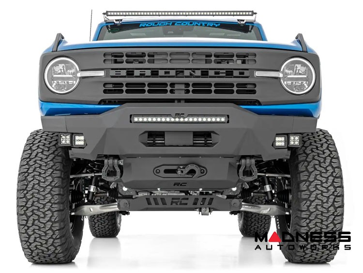 Ford Bronco Lift Kit - 5" - M1R Reservoir Struts - Rough Country 