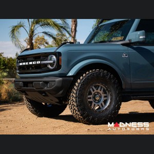 Ford Bronco Custom Wheels (1) - Six Speed - Titanium - 17 X 8.5 / 6 x 5.5 / 25mm / 5.75" - Icon 