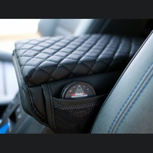 Ford Bronco Armrest Cover - EcoLeather - w/ side storage pockets