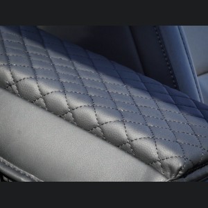 Ford Bronco Armrest Cover - EcoLeather - Diamond Pattern