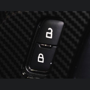 Ford Bronco Interior Door Handle Trim Kit - 4 pc set - Gloss Carbon Fiber Finish