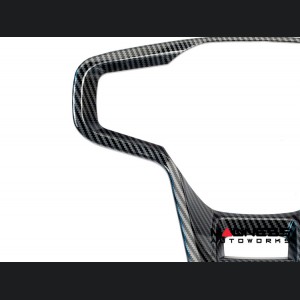 Ford Bronco Steering Wheel Trim - IAG - I-Line - Carbon Fiber