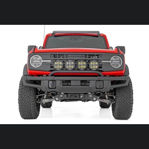  Ford Bronco Front Light Bar Mount - OE Modular Steel Bumper