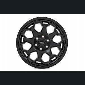 Custom Wheel 80 Series - One-Piece - Semi Gloss Black | 20x9 | 6x135 | -12mm - Rough Country 