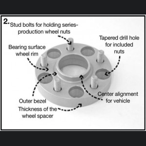 Ford Bronco DRM Wheel Adaptor - H&R