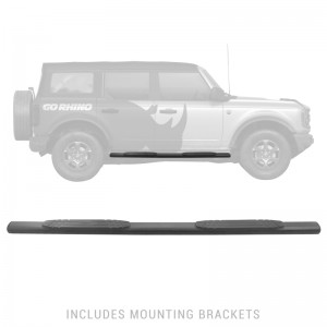 Ford Bronco Steps - 1000 - Tex Blk - Go Rhino