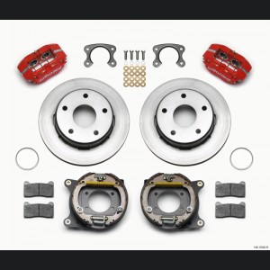 Ford Bronco Dynapro Brake Kit - Red - Wilwood