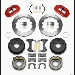 Ford Bronco Superlite Brake Kit - Red - Wilwood