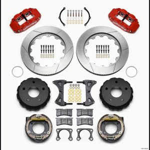 Ford Bronco Superlite Brake Kit - Red - Wilwood