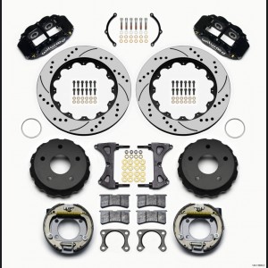 Ford Bronco Narrow Superlite 4R - Rear Parking Brake Kit - Wilwood