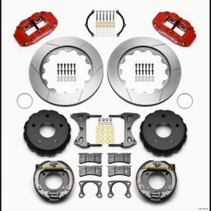 Ford Bronco Superlite Brake Kit - Red - Wilwood