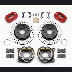 Ford Bronco Dynapro Brake Kit - Drilled Red - Wilwood