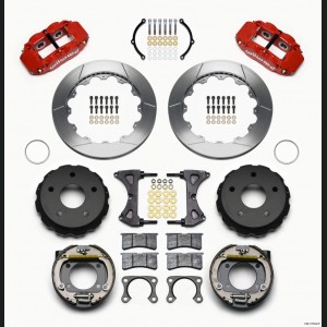 Ford Bronco Superlite Brake Kit - Red - Wilwood