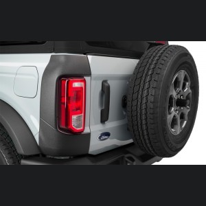 Ford Bronco Trail Armor - Rear Corners - Textured Black