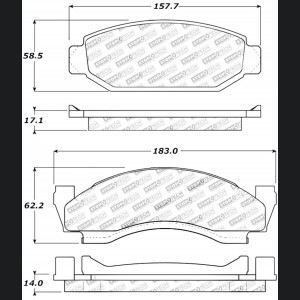 Ford Bronco Sport Brake Pads - StopTech Brakes