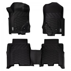 Ford Bronco Floor Liners - Front & Rear - Feroce Carbon