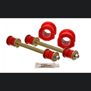 Ford Bronco Sway Bar Bushings - Red - Energy Suspension