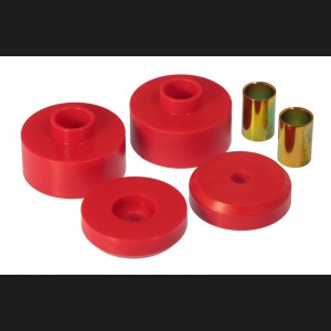 Ford Bronco Transmission Mounts - Red - Prothane