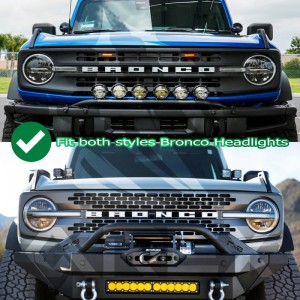 Ford Bronco NOVA Headlights - AlphaRex