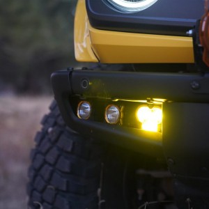 Ford Bronco HiLites - FLEX ERA 3 - Fog Light - KC HiLites